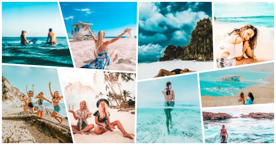 Aqua & Brown Lightroom Preset