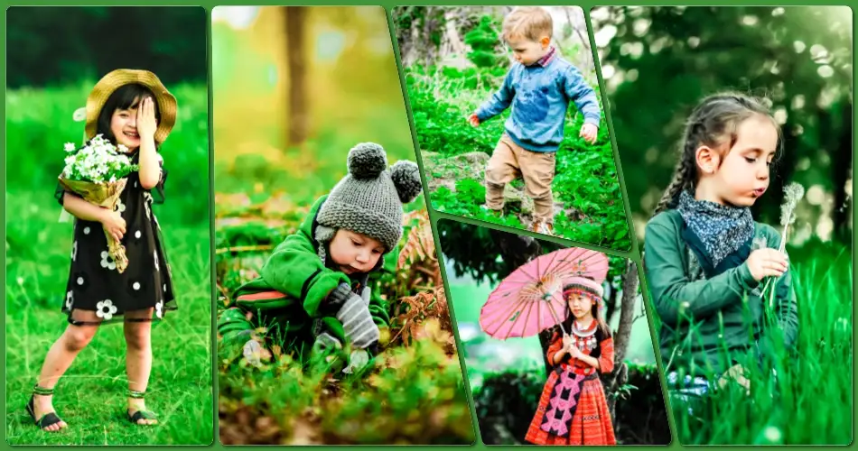 Children Portrait Green Presets