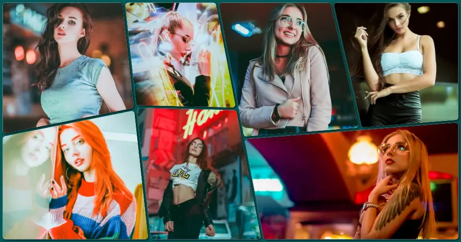 Cinematic Neon Portrait Presets
