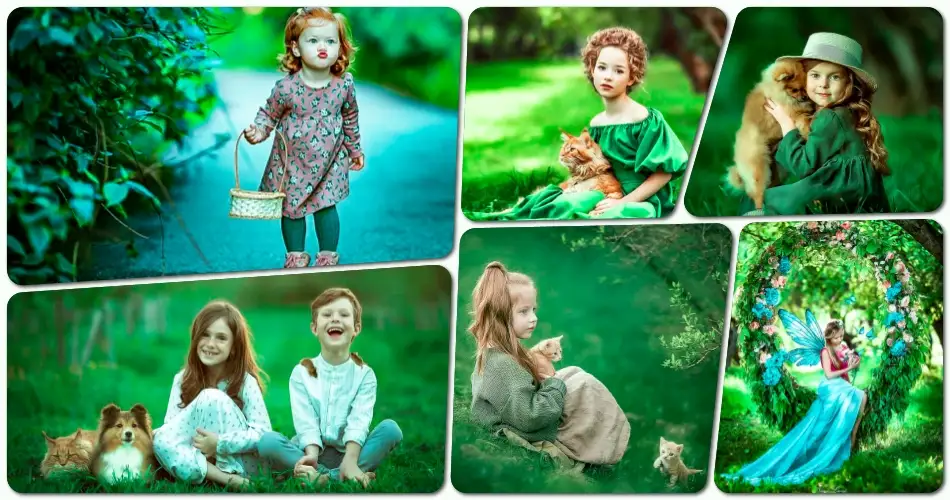 Green Tone Portrait Presets