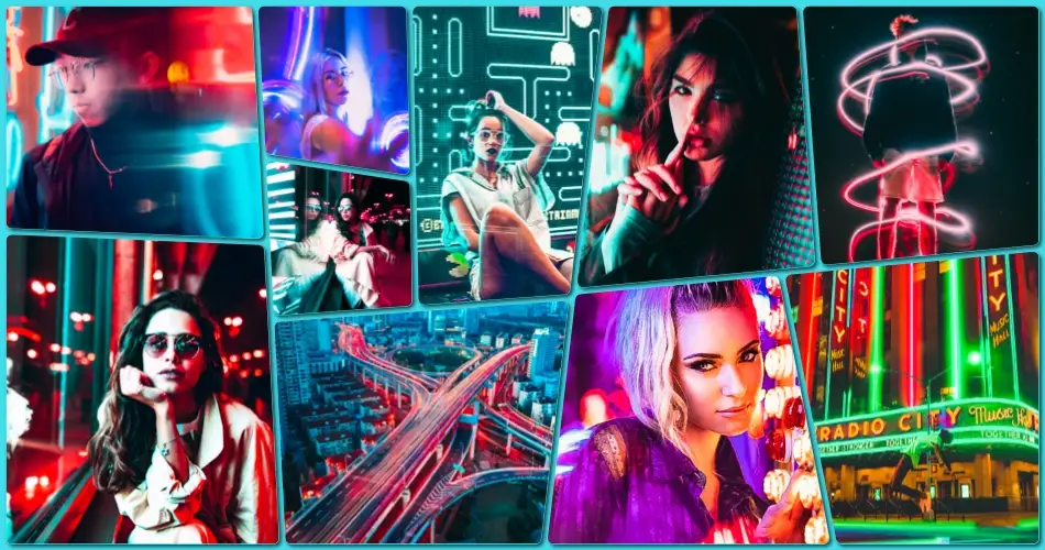 Lightroom Neon Light City