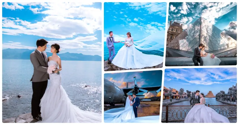 Wedding Blue Colors Preset