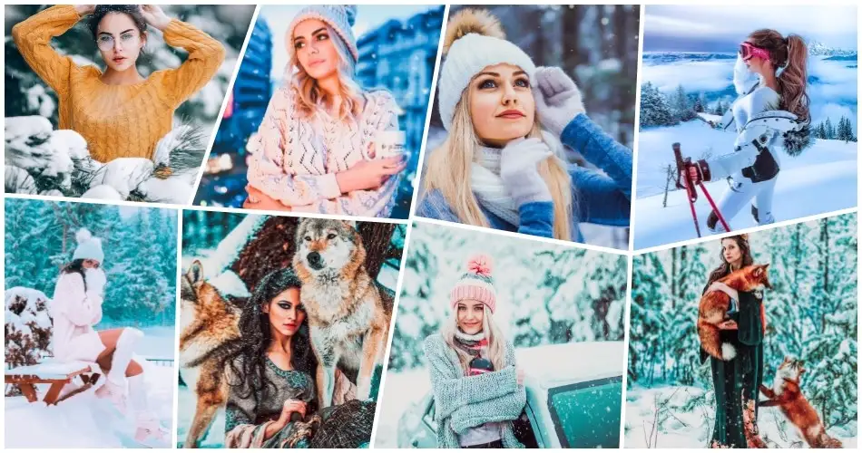 Blue Winter Preset Lightroom