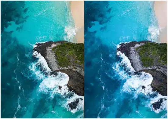 Aerial Ocean Coast