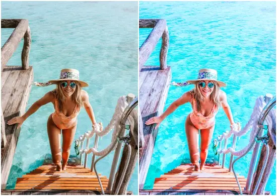 Free Dng Aqua And Orange Preset