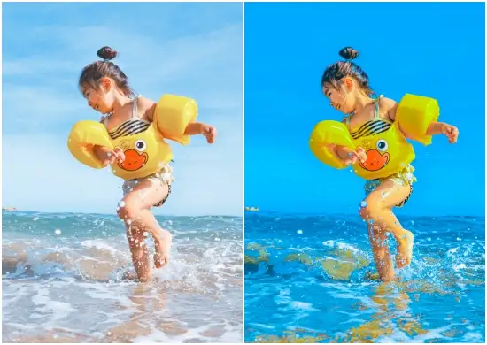 Blue Tone Pro Preset