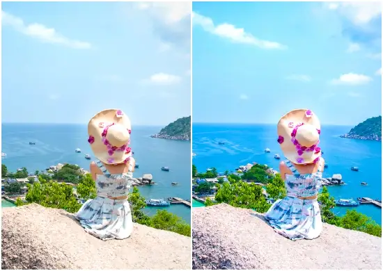 Download Aqua Preset Lightroom