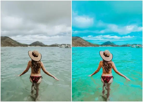 Get Free Aqua And Blue Preset Lightroom