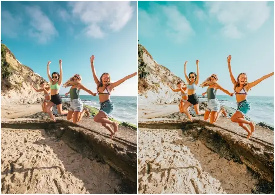 Aqua And Brown Preset Download