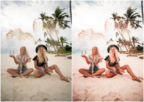 Brown & Aqua Tone Lightroom Preset