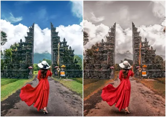 Download Bali Brown Tone Preset Dng