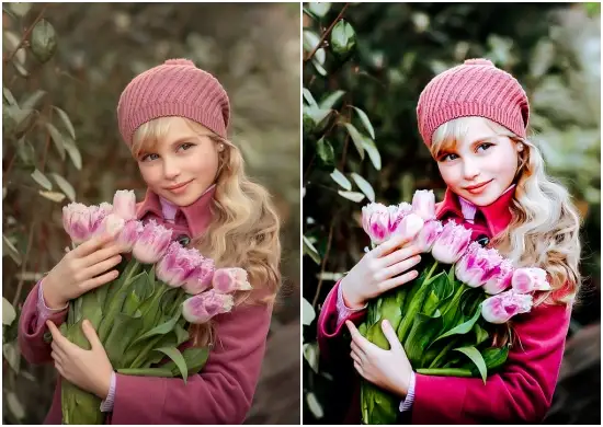 Portrait presets for lightroom mobile .dng free