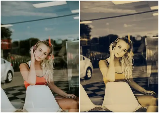 Black Gold Vintage DNG Preset