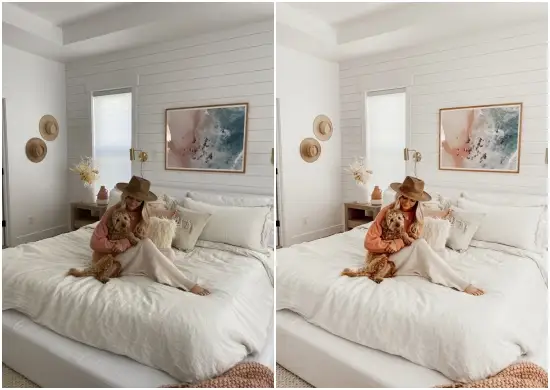 Preset Bright Home Soft Light Bright Instagram