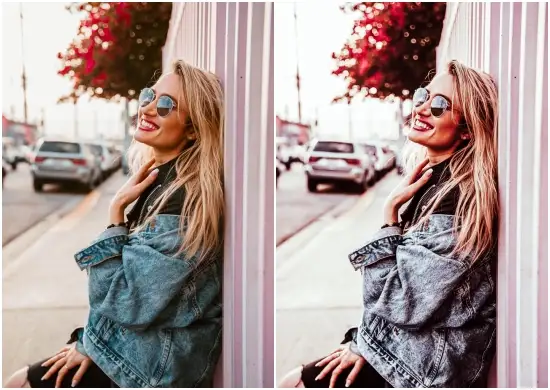 Pop Bright Portrait Preset