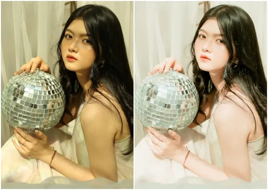 Cream tones lightroom presets