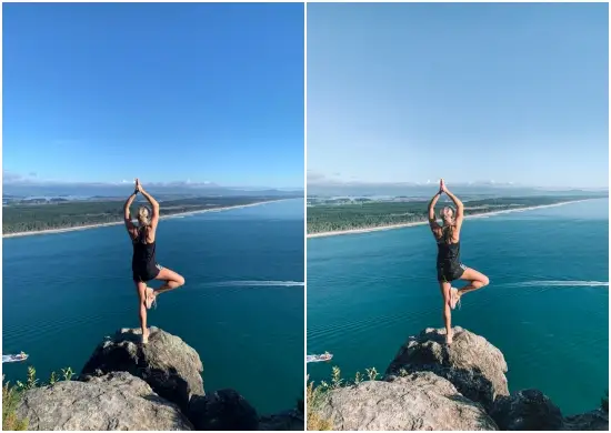 Brightening VSCO Filters Preset