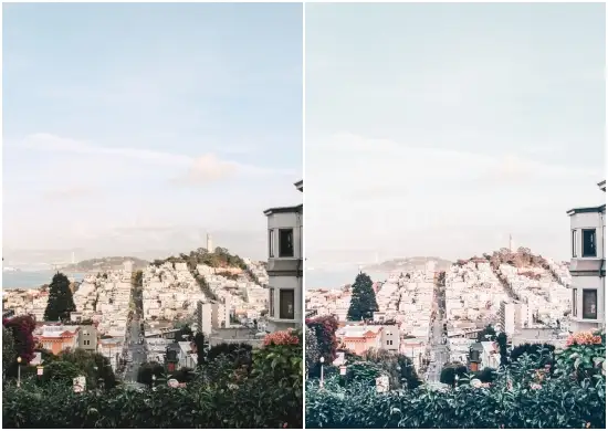 Bring the magic light of California Preset