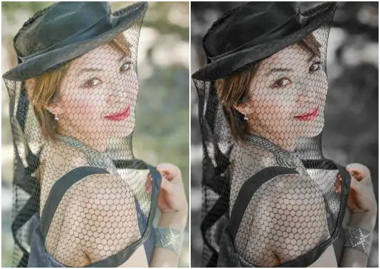 Charcoal Portrait Lightroom Preset