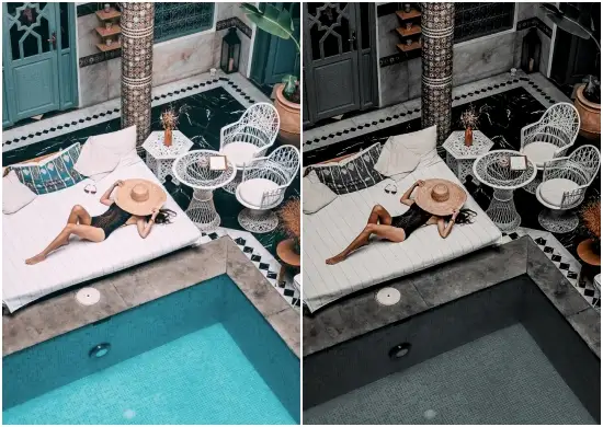 Charcoal Holiday Preset Lightroom