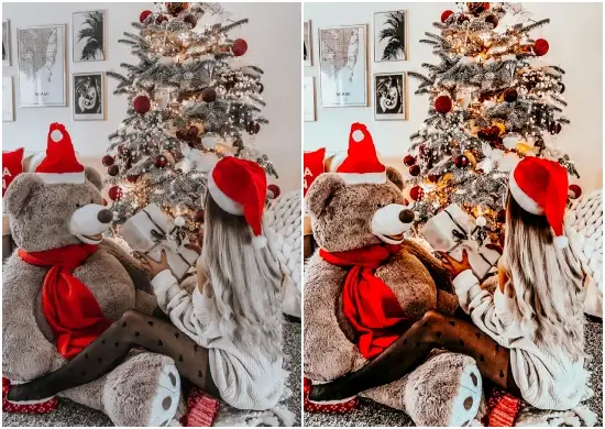 Merry Christmas Filter Preset