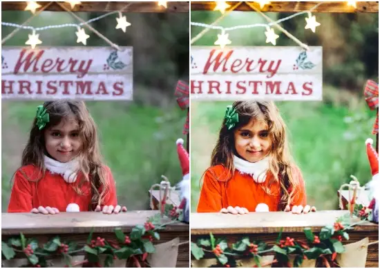 Christmas filter Lightroom Free Download