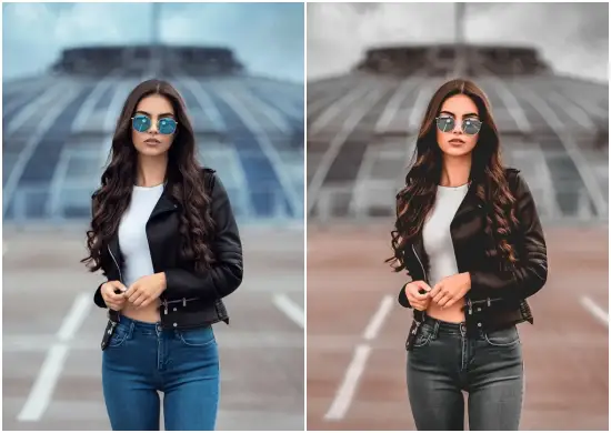 Cinematic is a free Lightroom preset