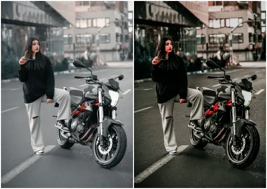 Download Free Lightroom Preset Cinematic Vintage Streets