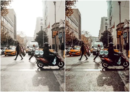 Preset Cinematic Vintage Streets Dng