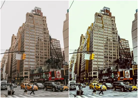 Free Mobile Lightroom Preset Cinematic Vintage Streets