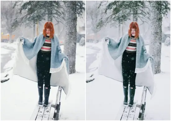 Cinematic Winter Vlog Preset Download