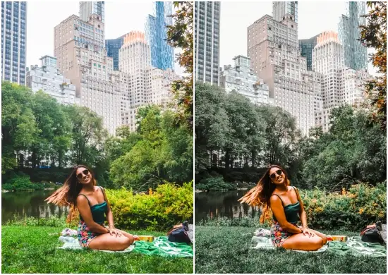 Free Lightroom Preset Cool City