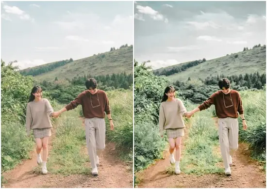 These free lightroom presets for Couples