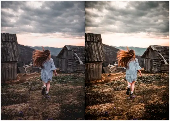 Creamsicle Instagram Preset