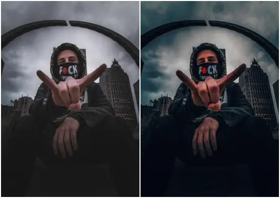 Dark Presets Lightroom Chantilly