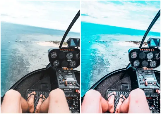 Fuji Preset Lightroom Tone Green