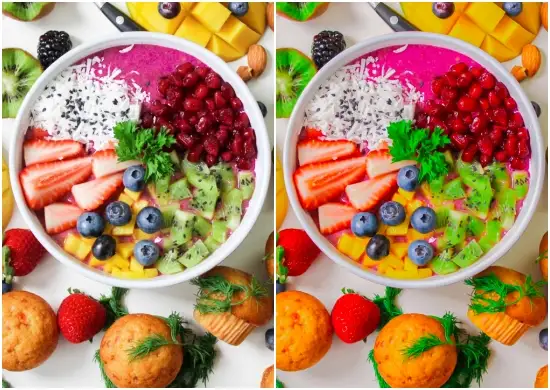 Vytinting Fresh Food Light Tone Lightroom Preset