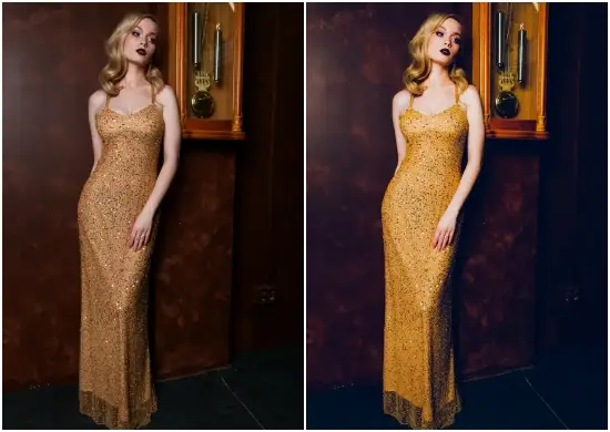 Glamor Warm Tone Preset