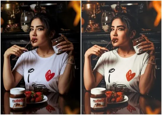 Warm Golden Tones Presets