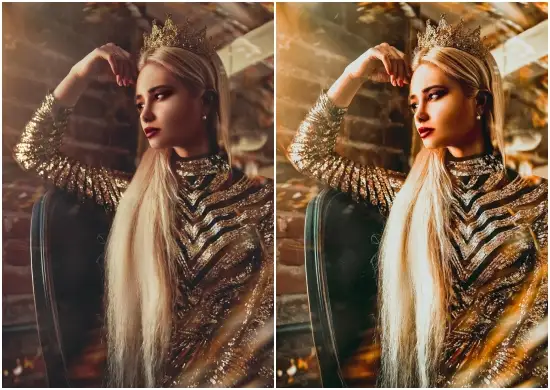 Gold Life Lightroom Mobile Preset