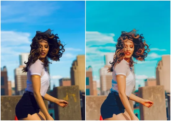 Moody Green Preset dng