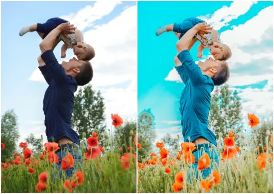 Moody Green Preset Pictures