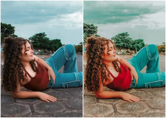 Forest Moody Green Preset