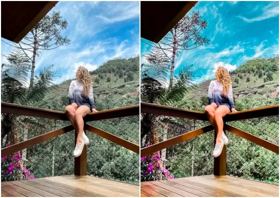 Traveler Green Tone Preset