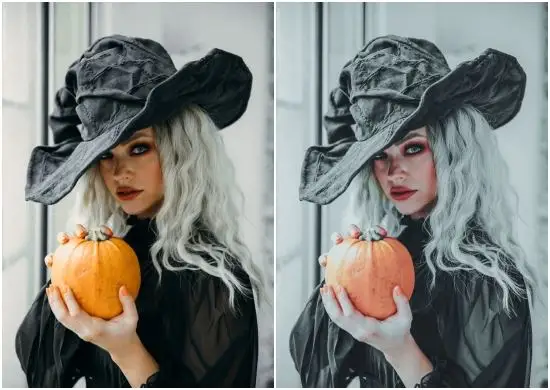 Lightroom Mobile Moody Halloween DNG