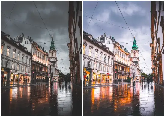 Grey And Orange Lightroom Presets