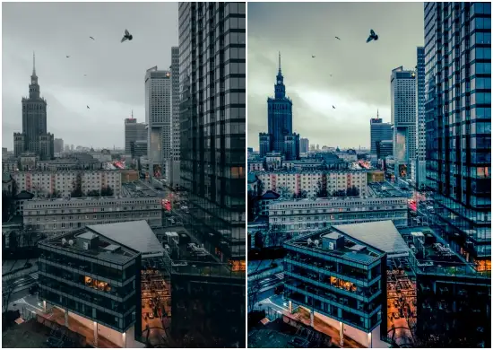 Dark Blue Lightroom Mobile Presets