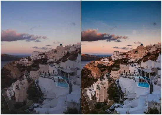 HDR Clouds Europe Evening Preset