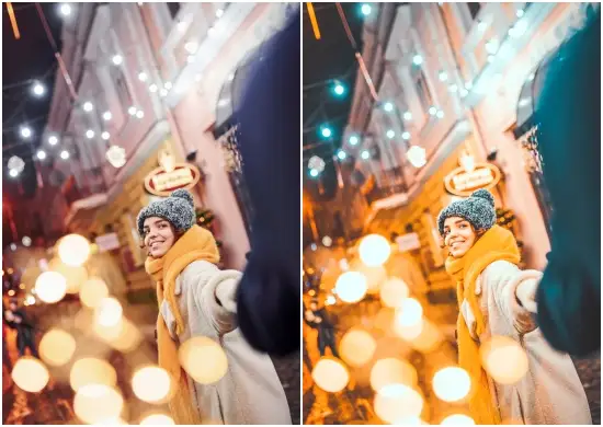 Orange and Teal Presets