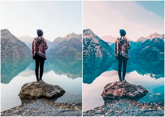 Free Lanscape Travel Blue Tone Lightroom Preset